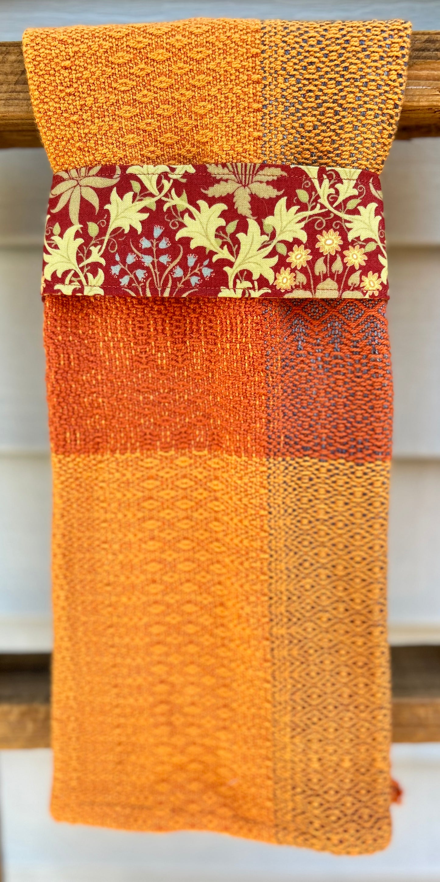 Handwoven dish towel