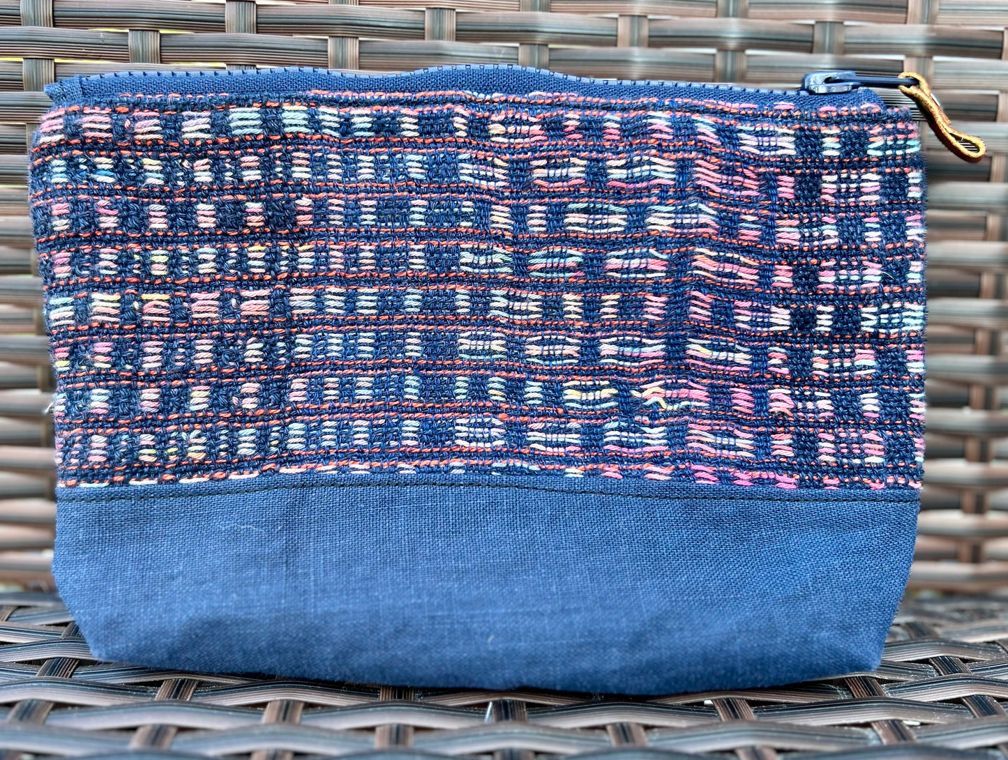 Handmade zippered pouches, medium size
