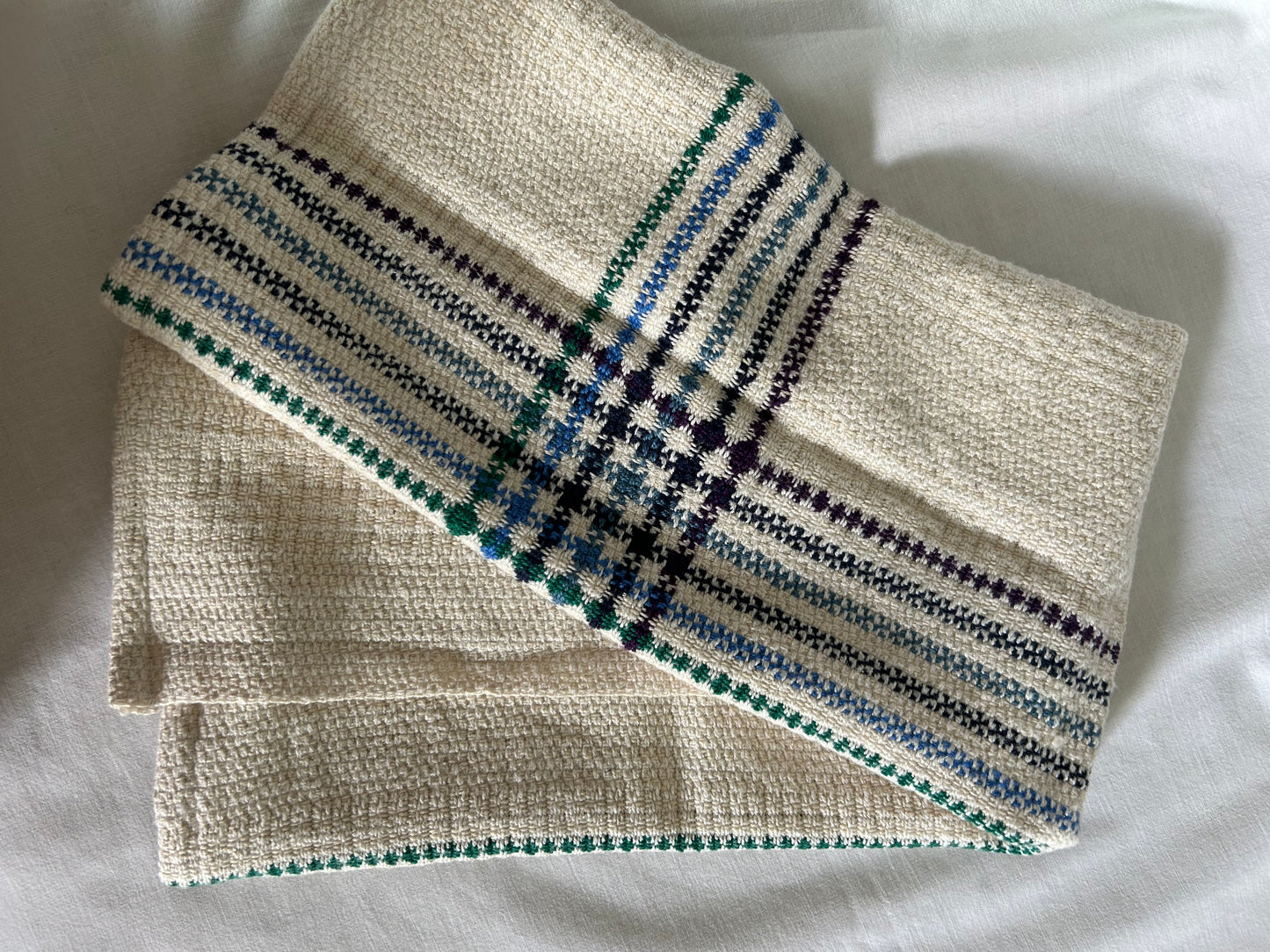Handwoven cotton towel