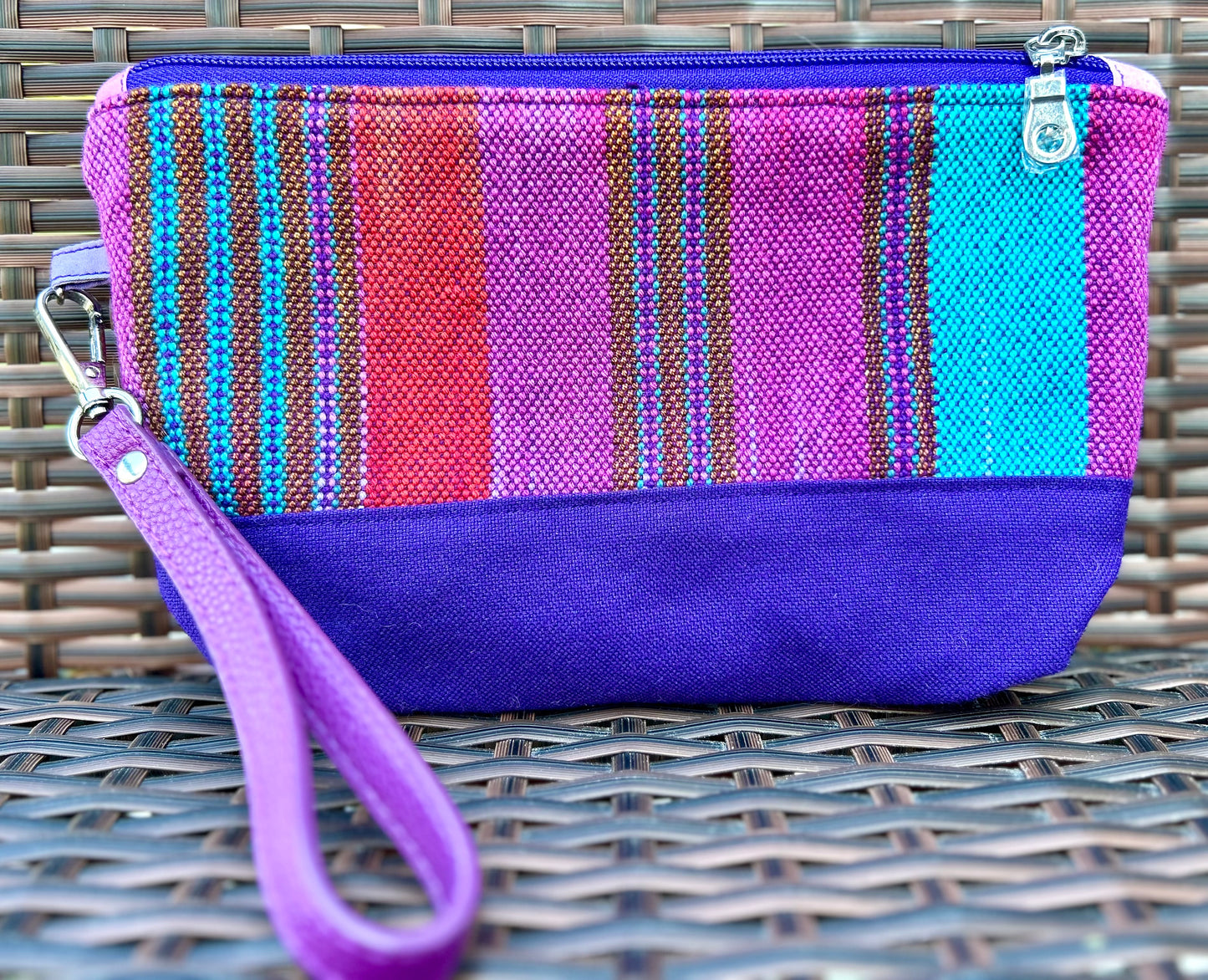 Handmade zippered pouches, medium size