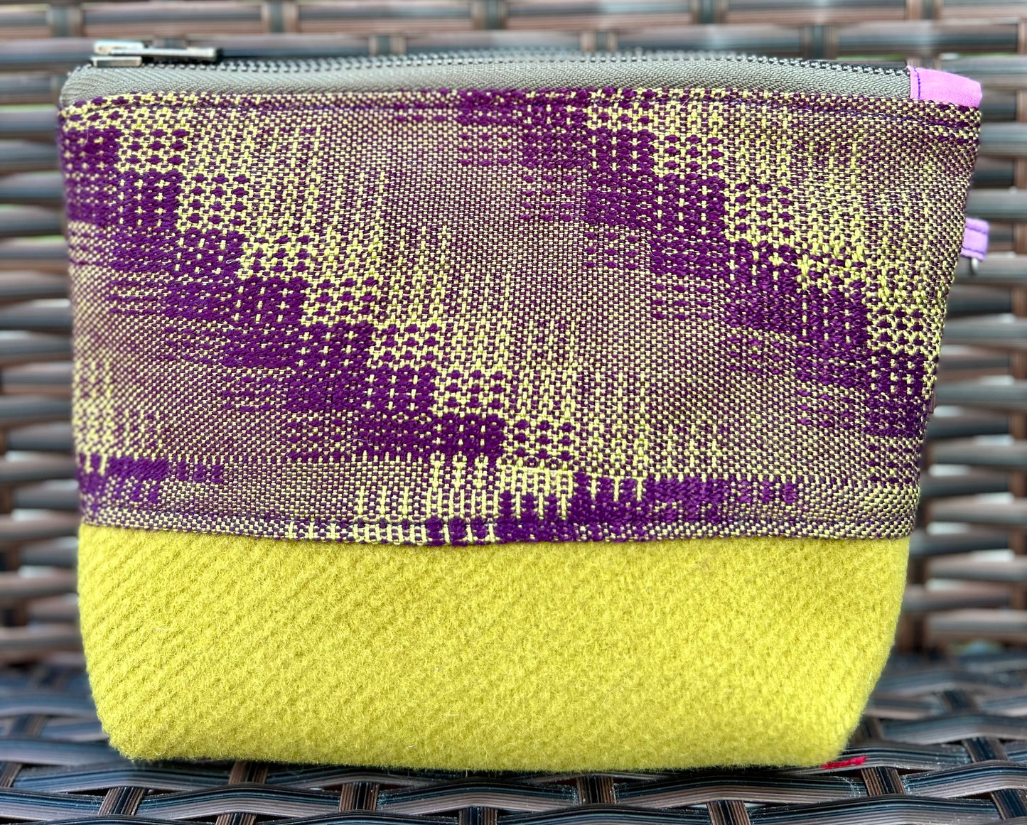 Handmade zippered pouches, medium size