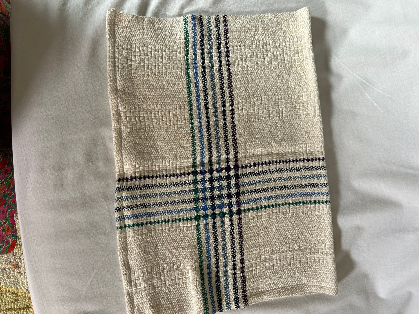 Handwoven cotton towel