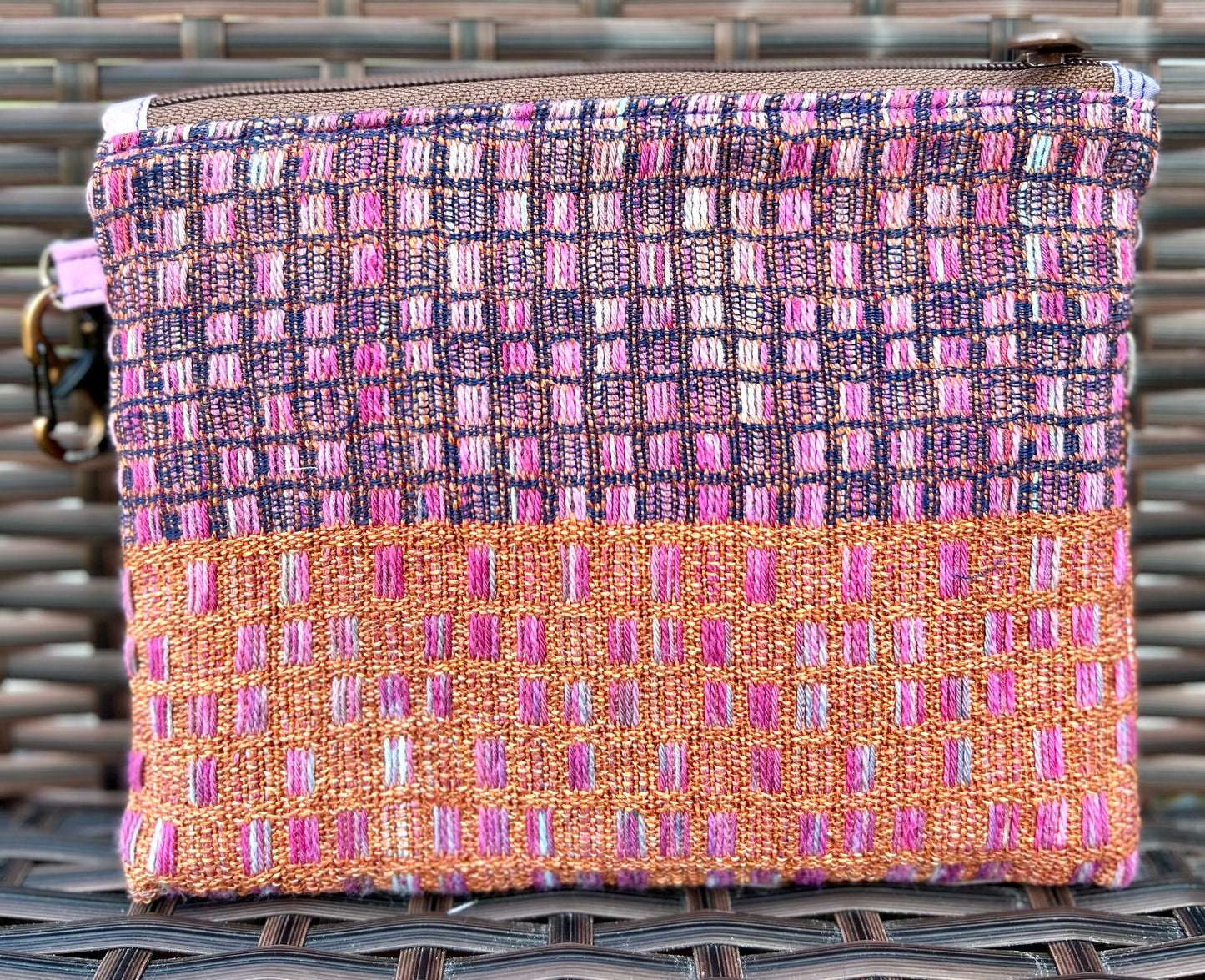 Handmade zippered pouches, medium size