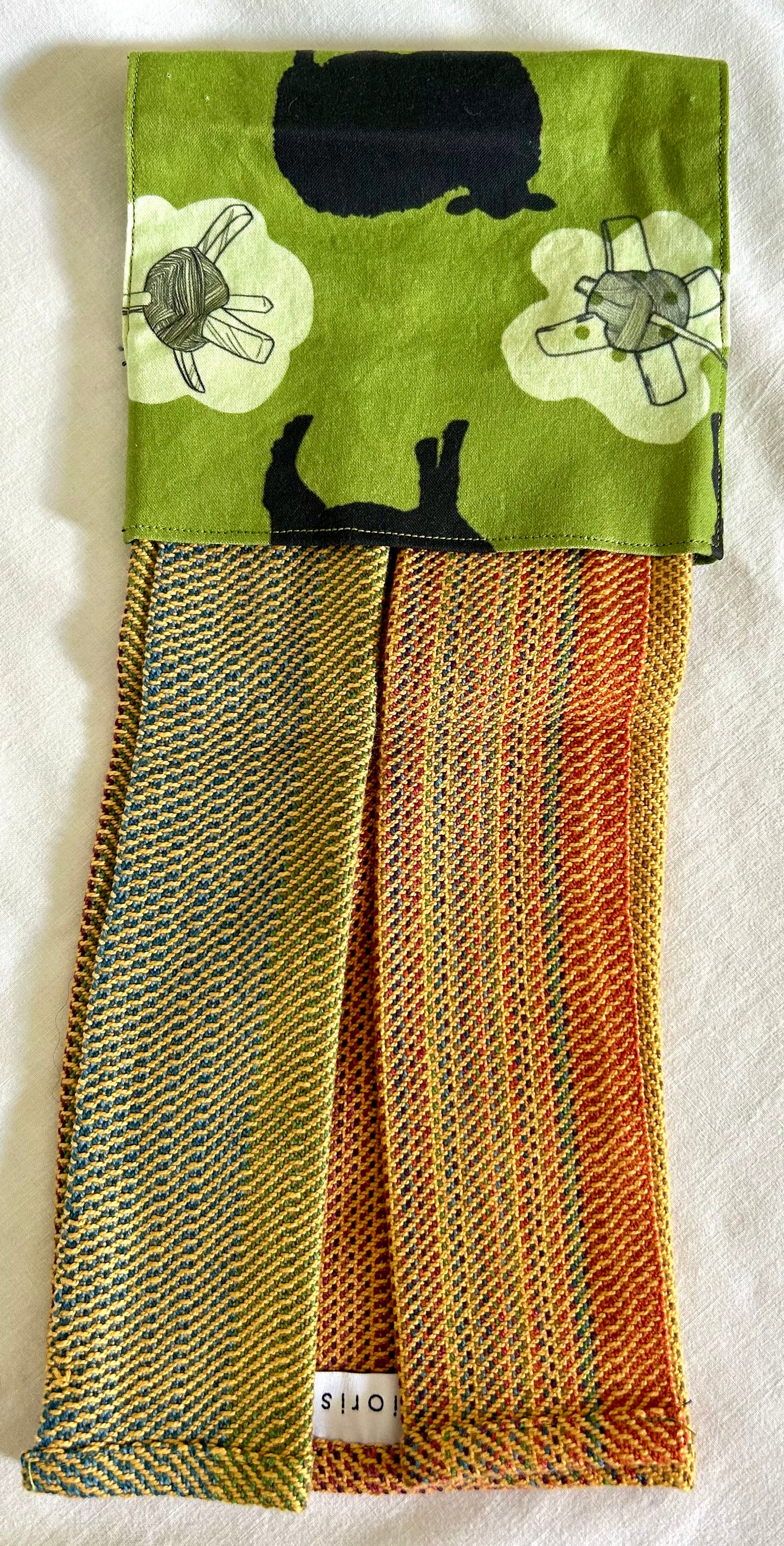 Handwoven dish towel
