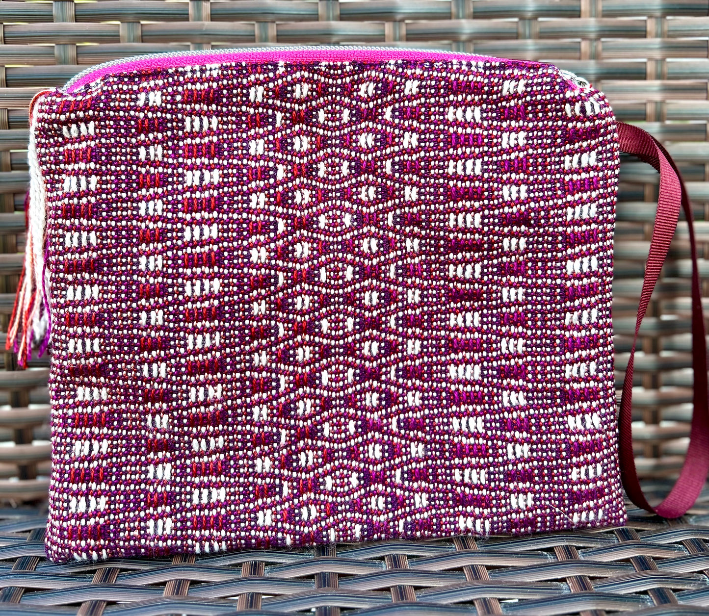 Handmade zippered pouches, medium size
