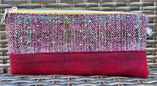 Handmade zippered pouches, medium size