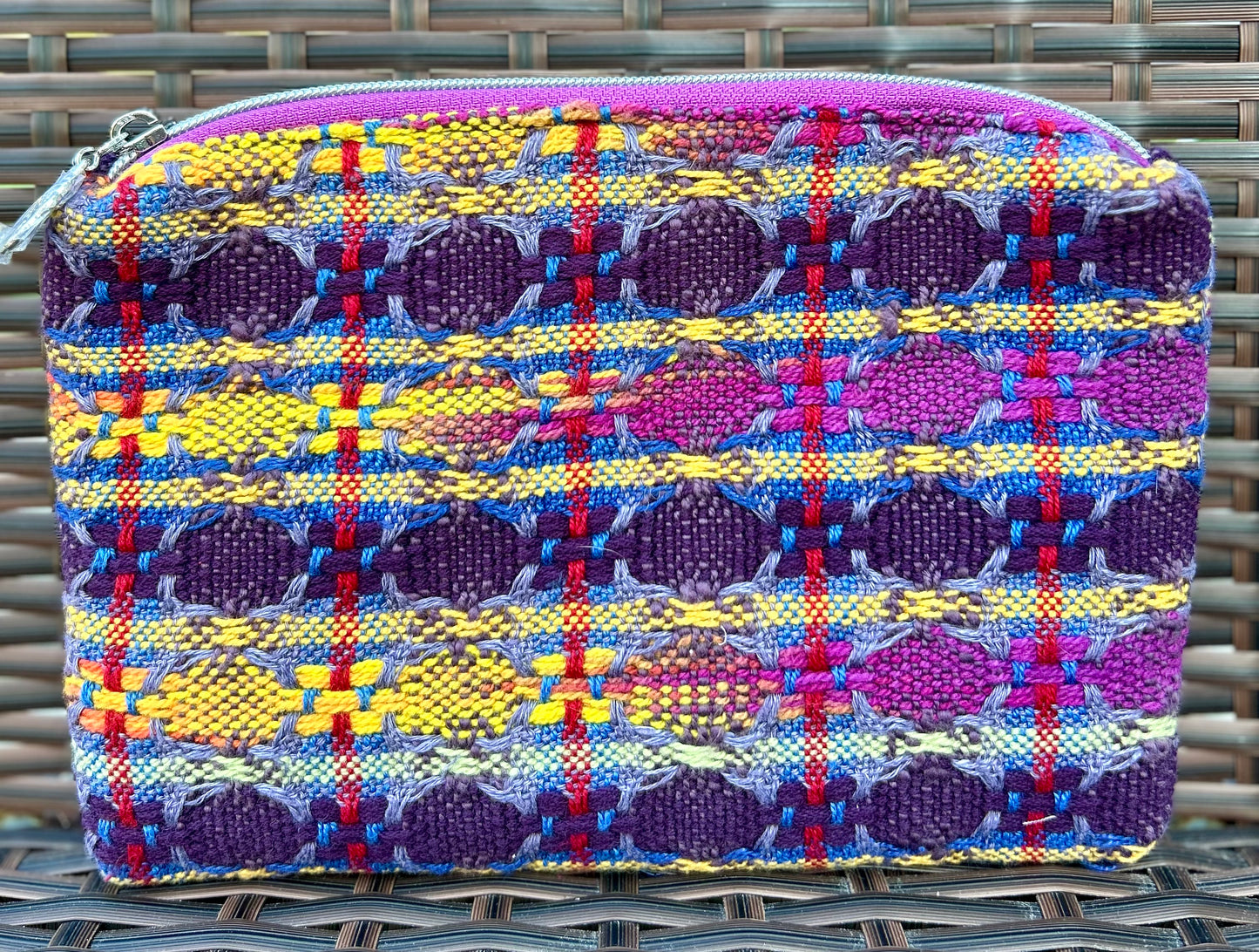 Handmade zippered pouches, medium size