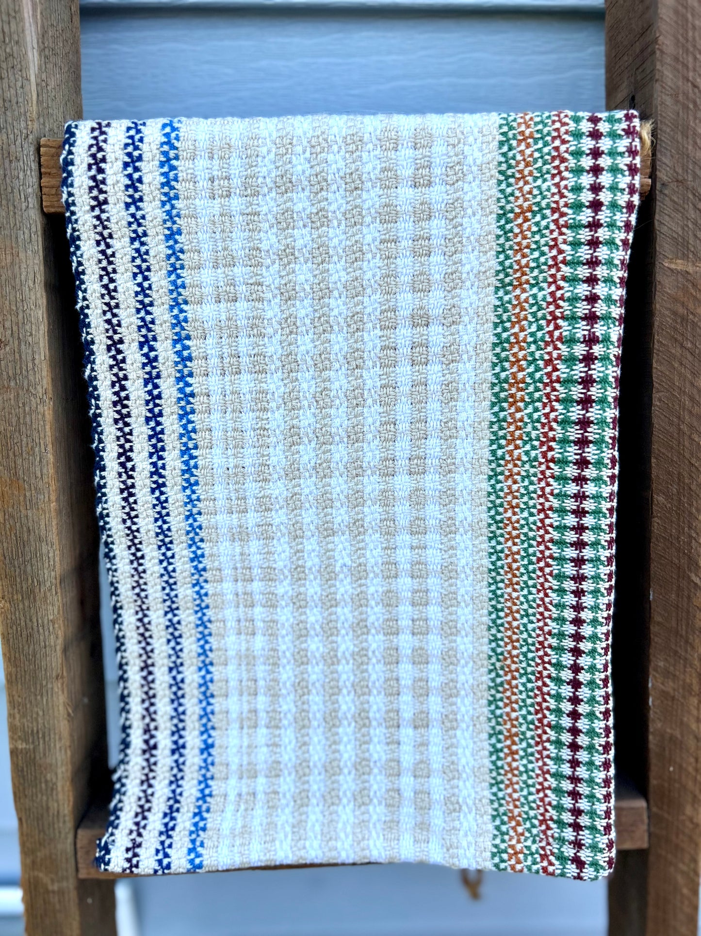Handwoven cotton towel