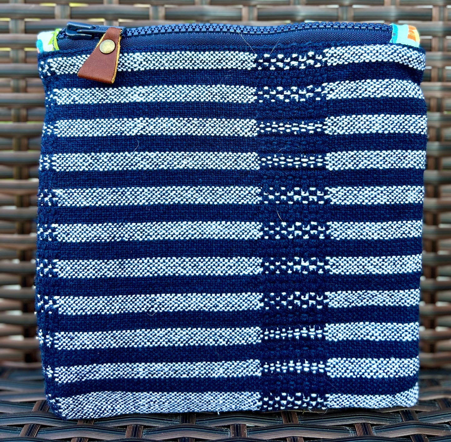 Handmade zippered pouches, medium size