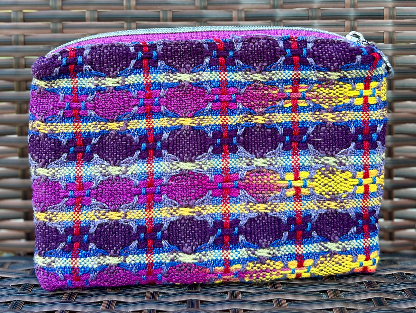 Handmade zippered pouches, medium size