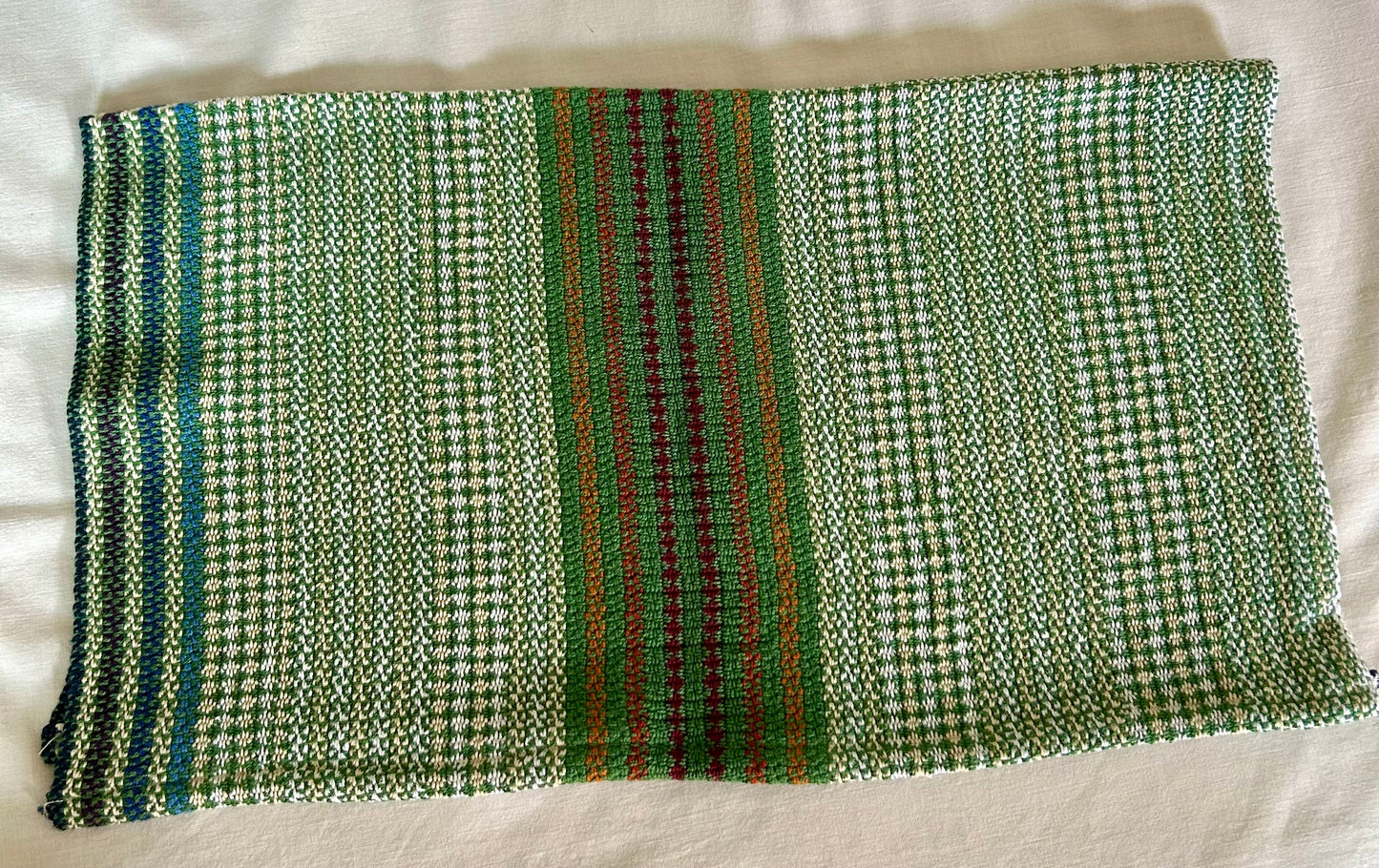 Handwoven dish towel