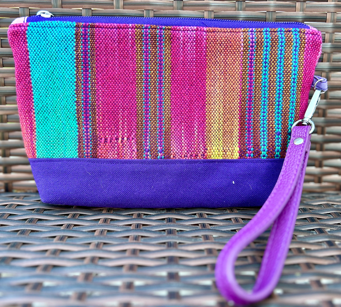 Handmade zippered pouches, medium size