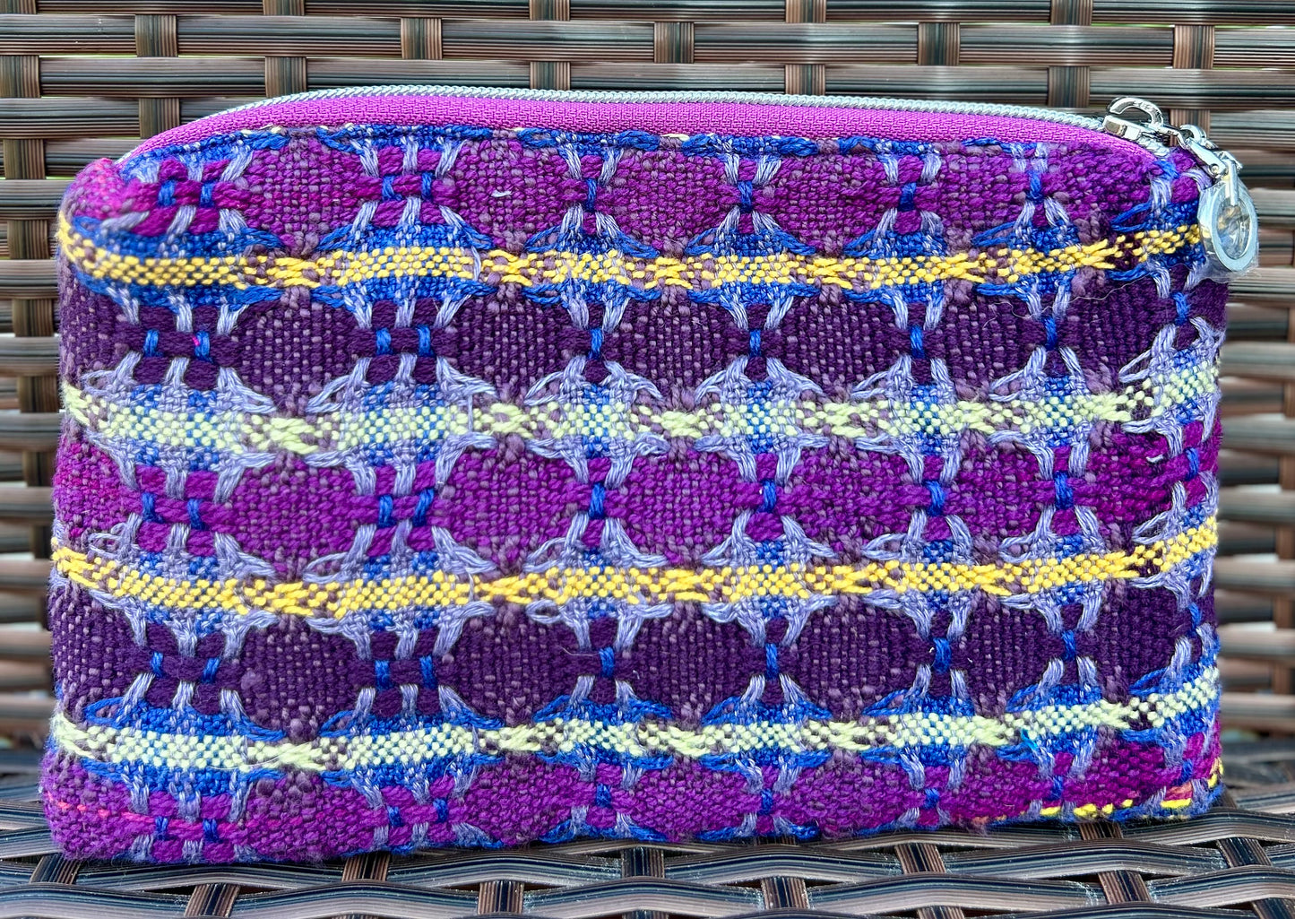 Handmade zippered pouches, medium size