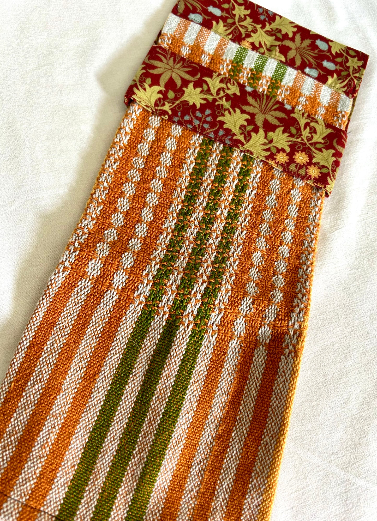 Handwoven dish towel