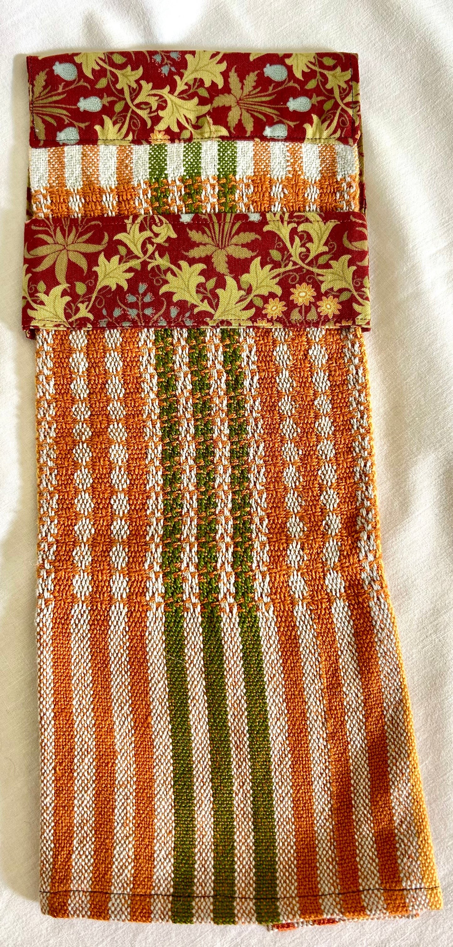 Handwoven dish towel