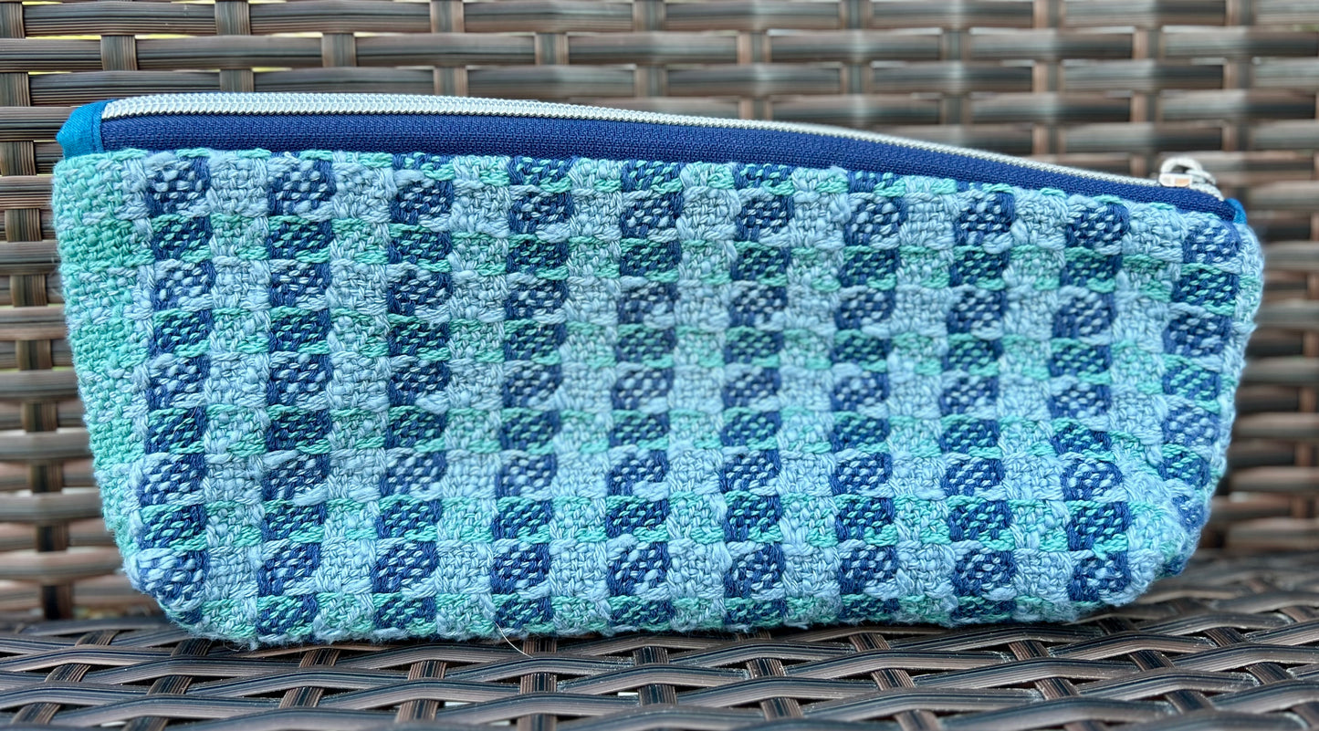 Handmade zippered pouches, medium size