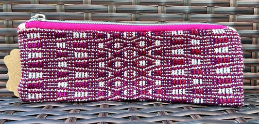 Small handmade zippered pouches