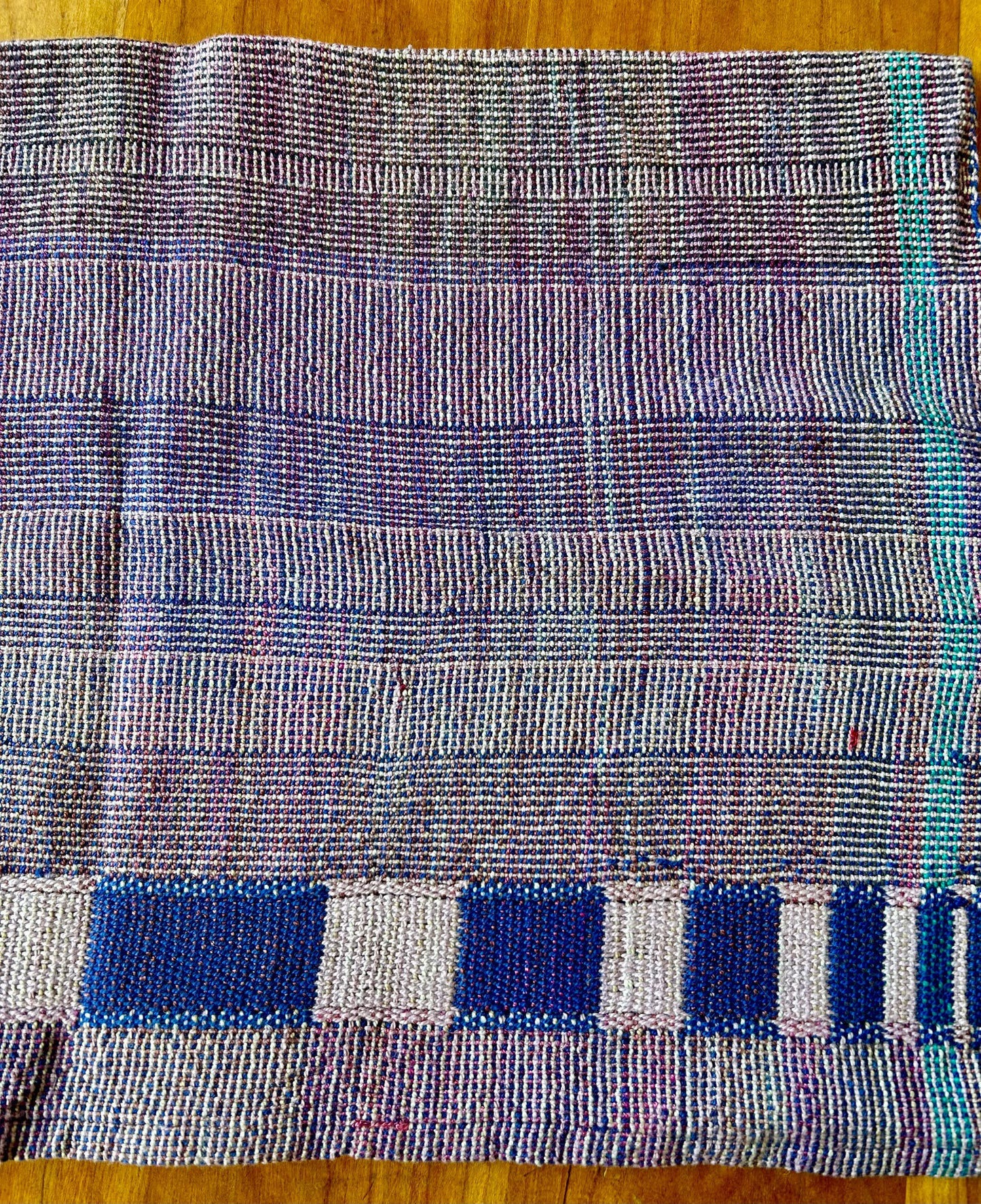 Cotton kitchen towel, handwoven