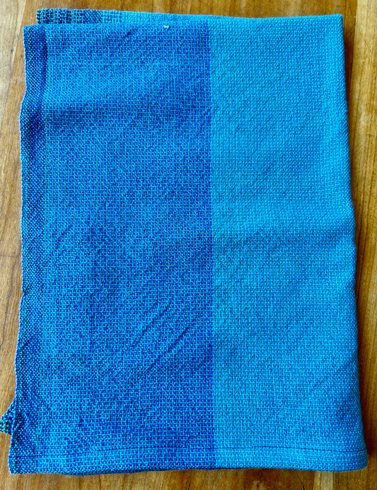 Cotton kitchen towel, handwoven