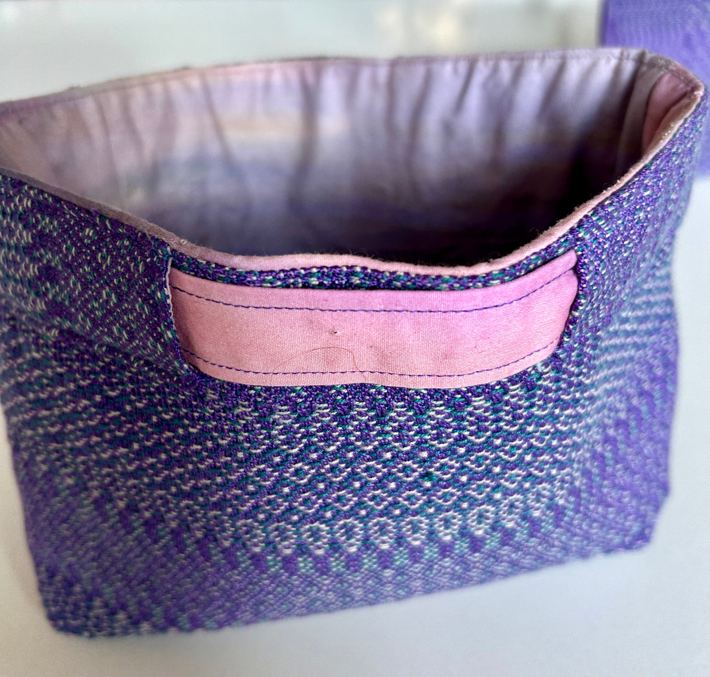 Handmade Project Bag, Purple