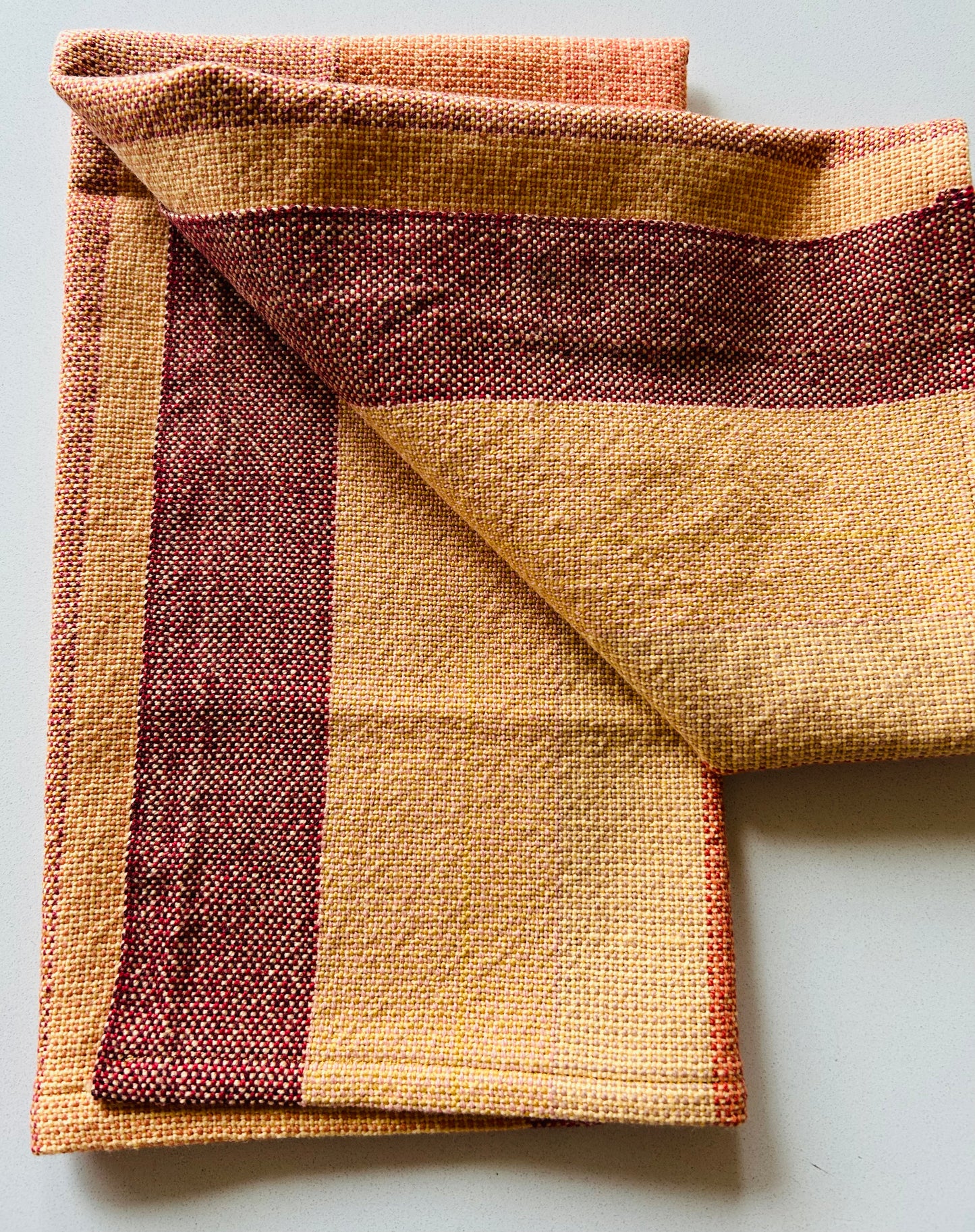 Colorful Kitchen Towel, Handwoven