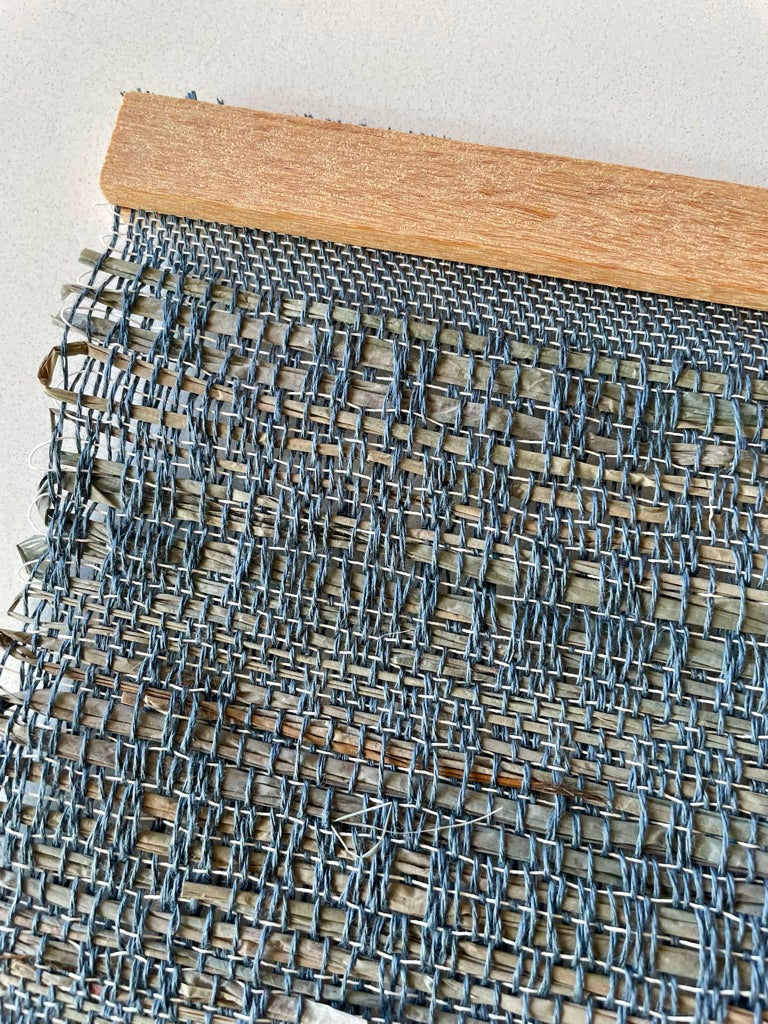 Blue Handwoven Wall Hanging