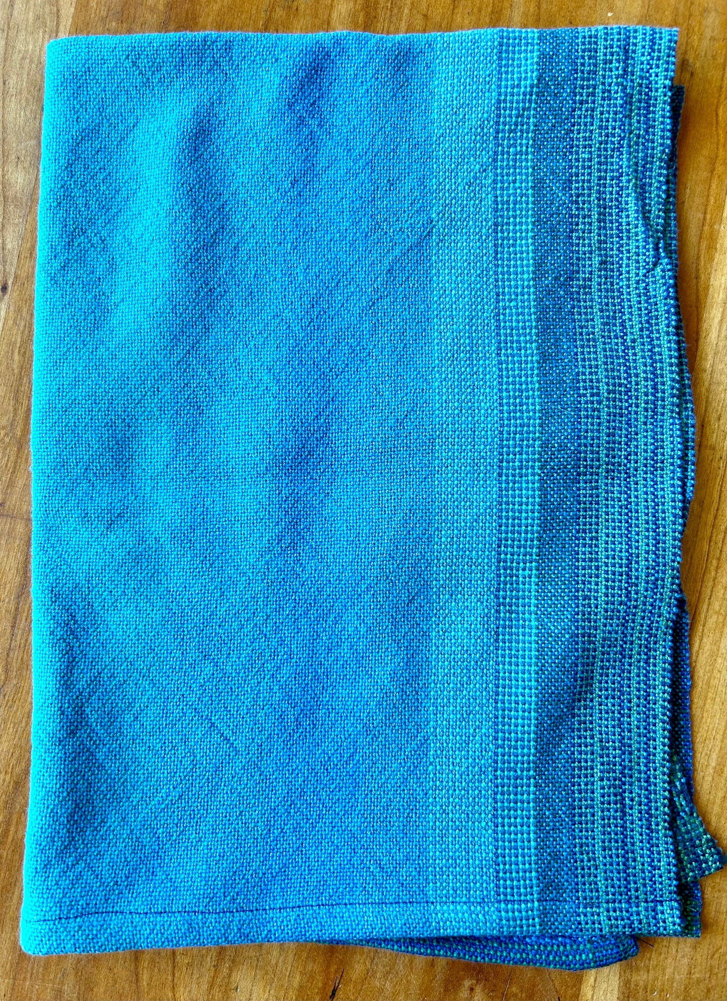 Cotton kitchen towel, handwoven