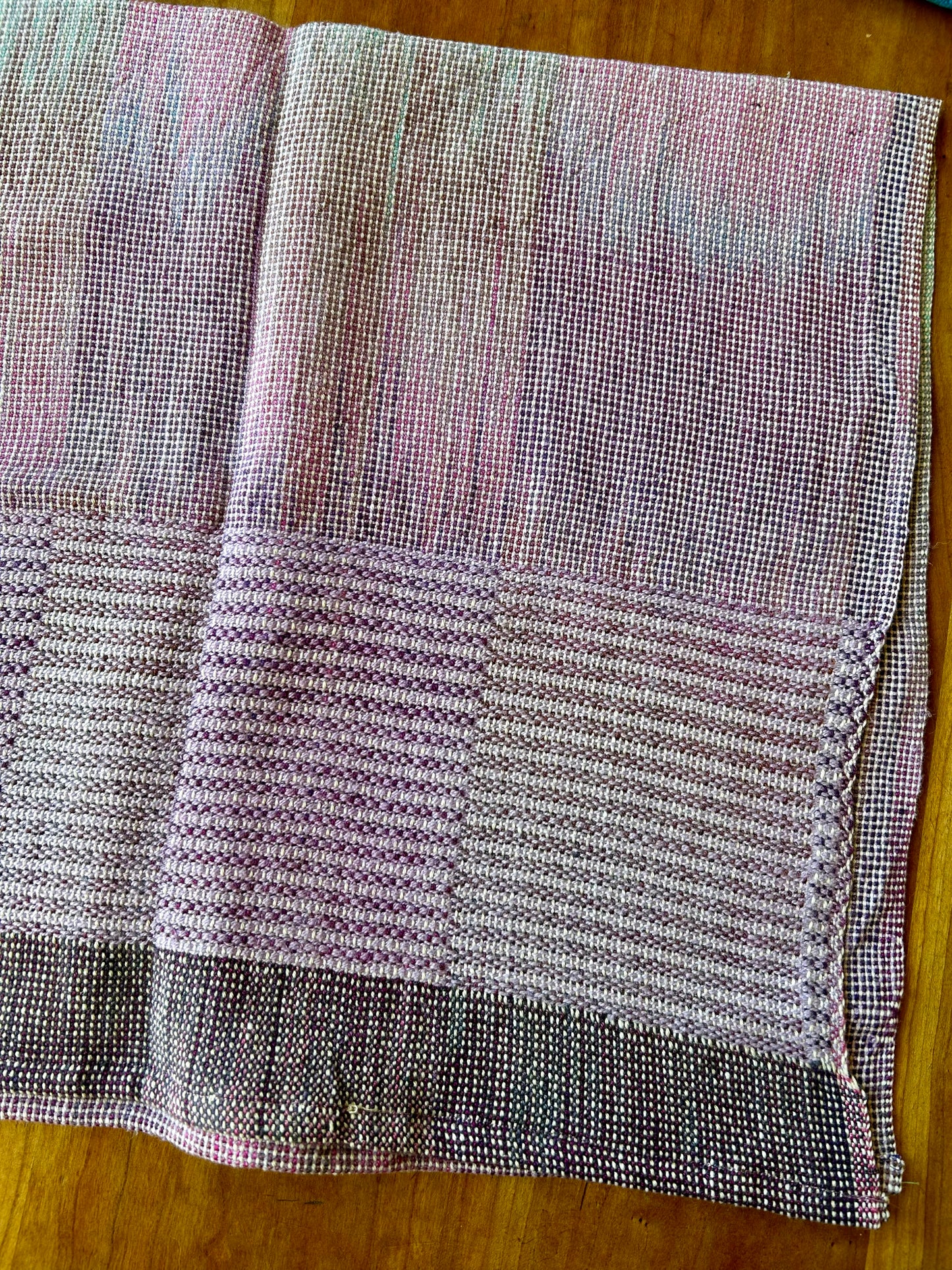 Cotton kitchen towel, handwoven