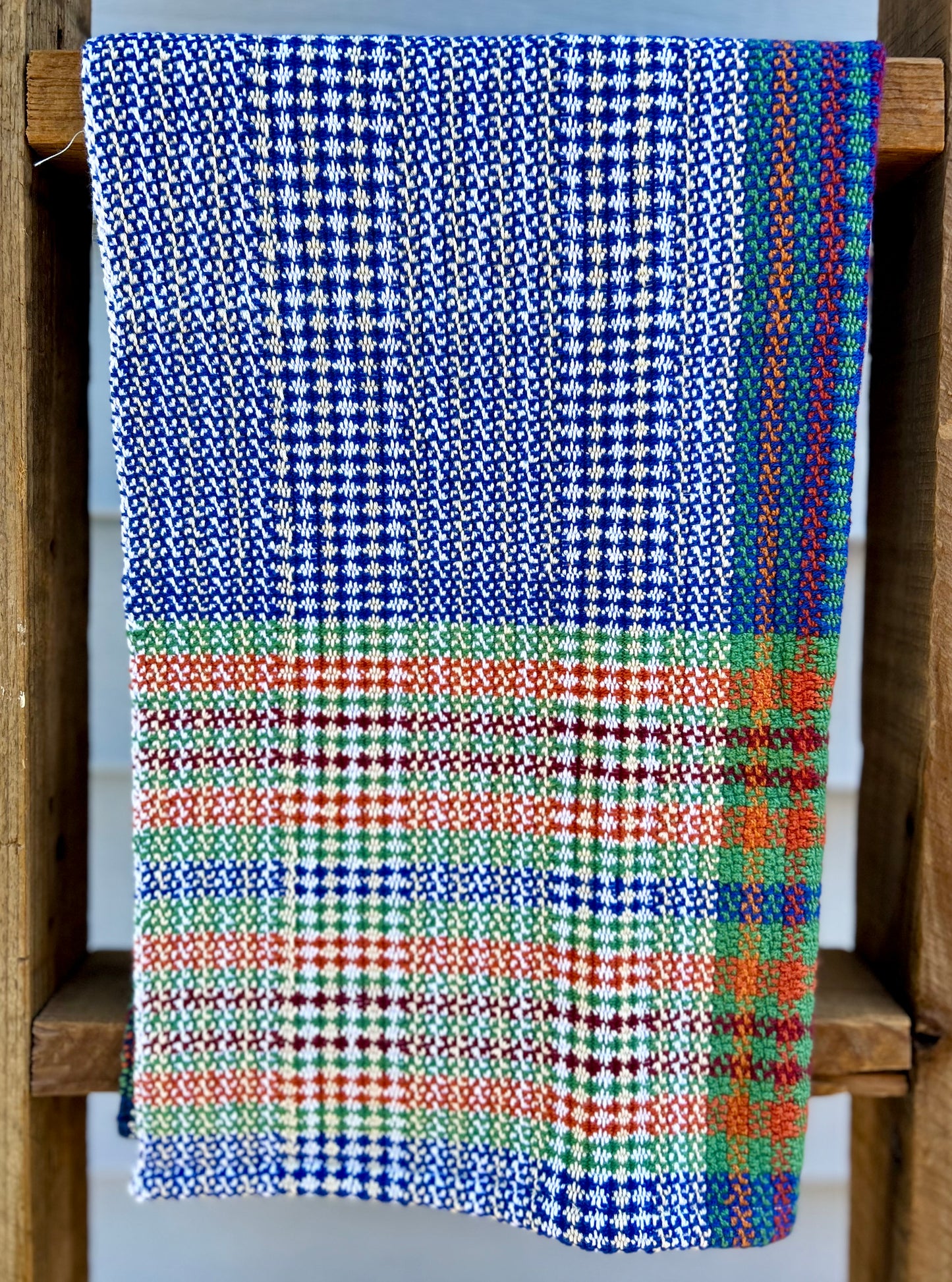 Handwoven thick dish towel
