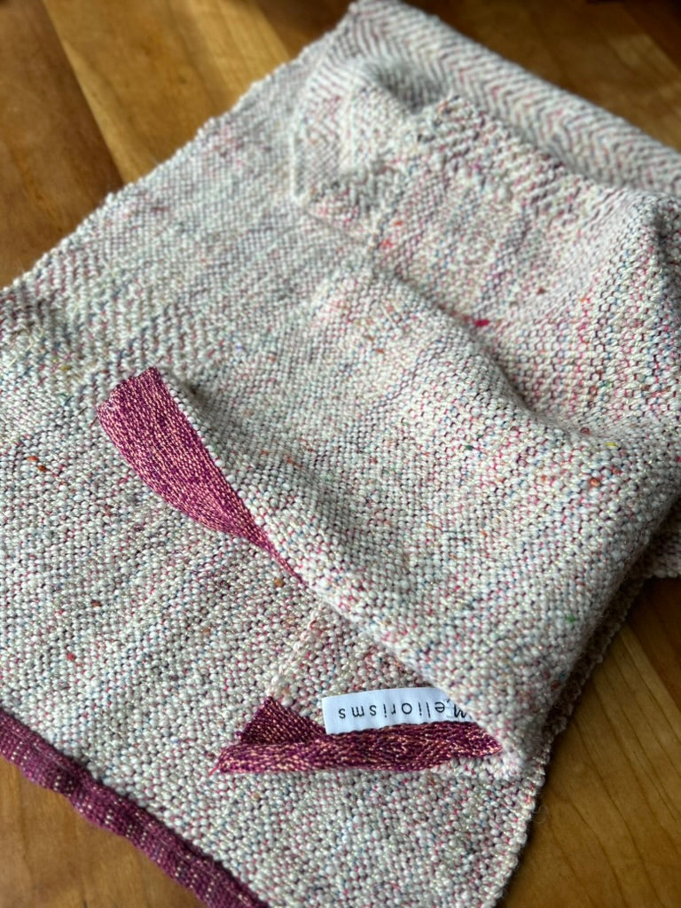 Handwoven short neck scarf with JŪL clasp (Copy)