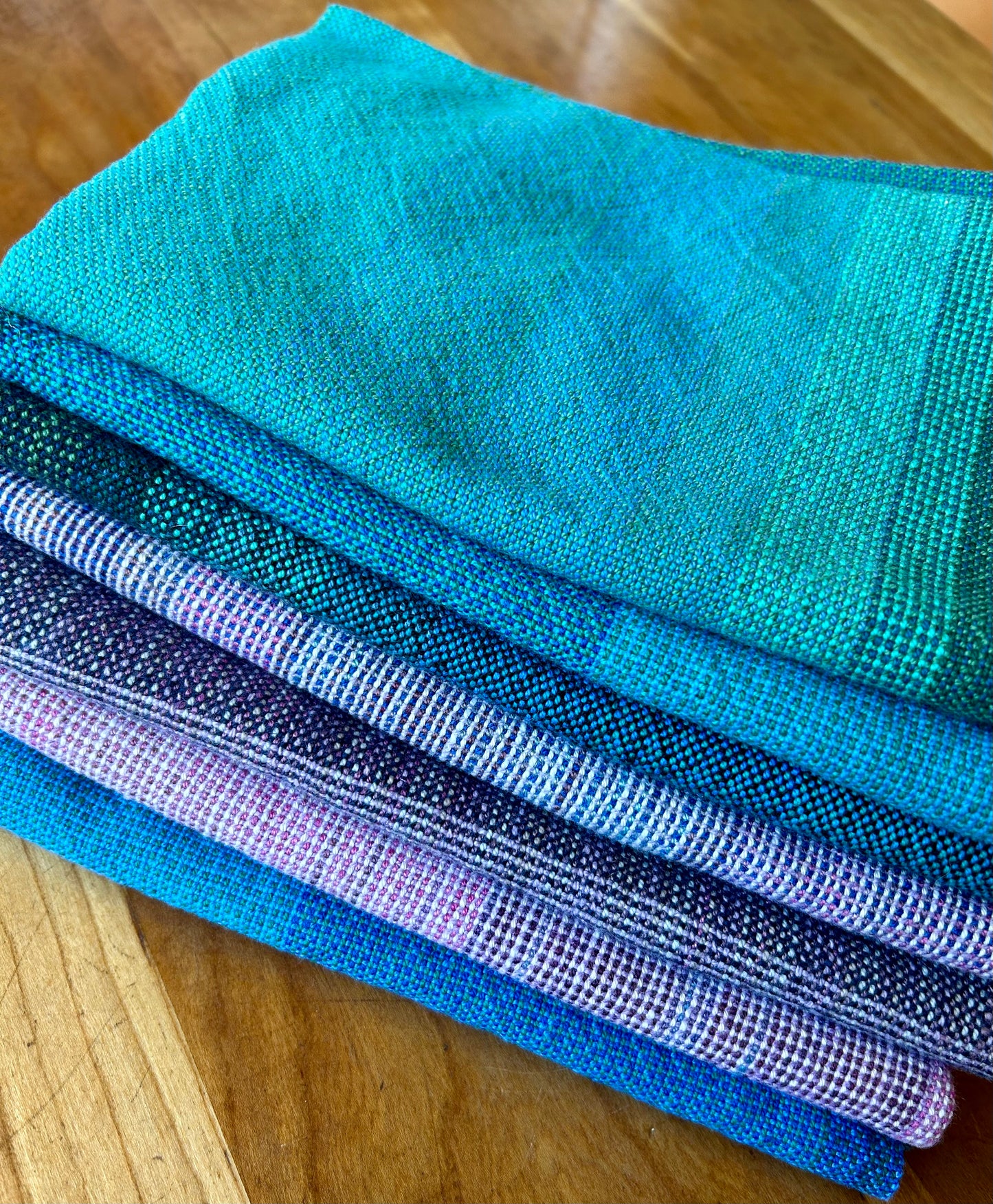 Cotton kitchen towel, handwoven