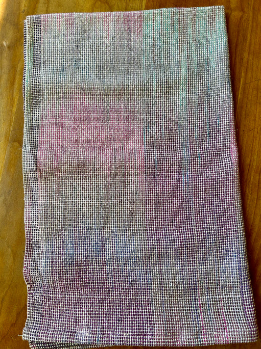 Cotton kitchen towel, handwoven