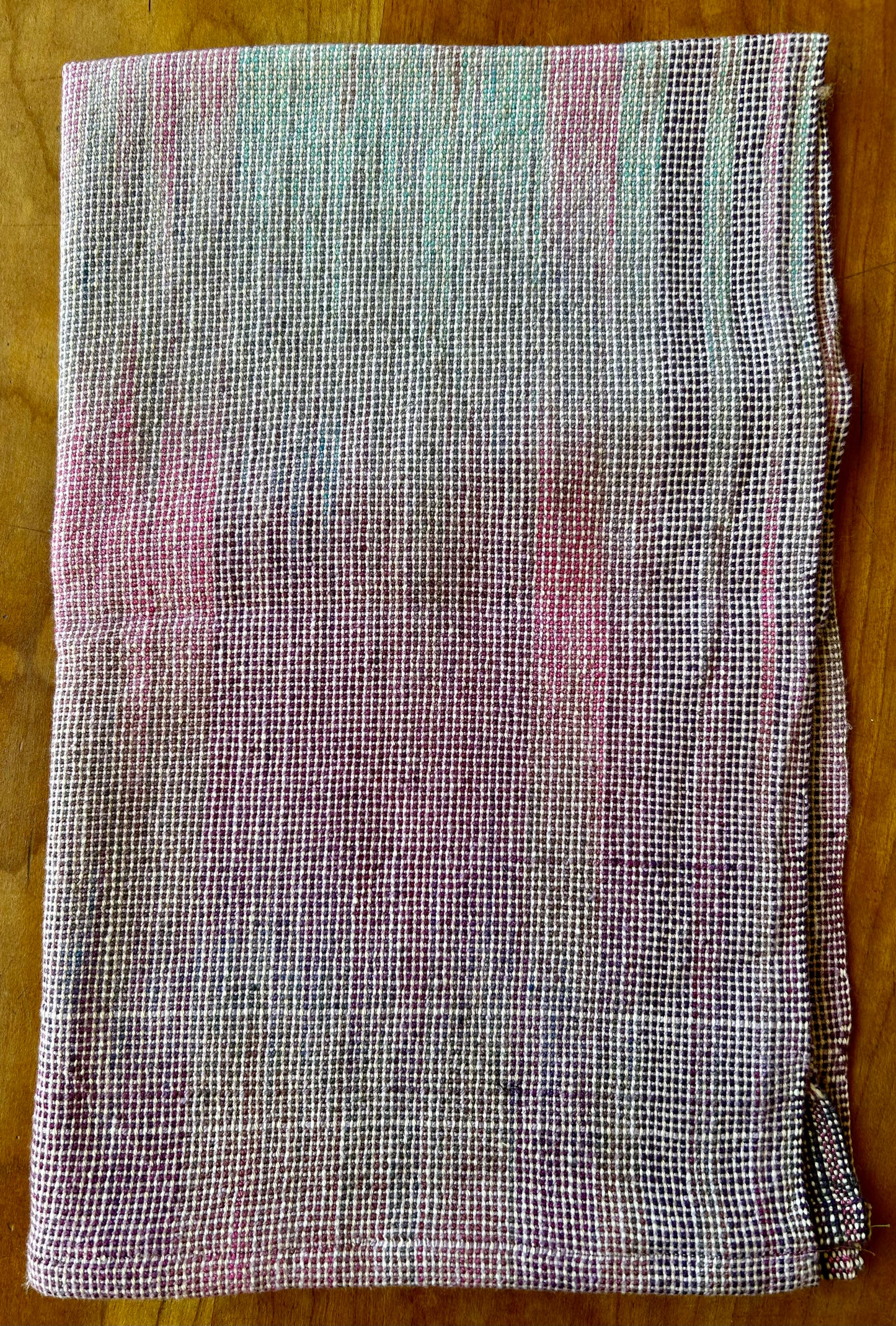 Cotton kitchen towel, handwoven