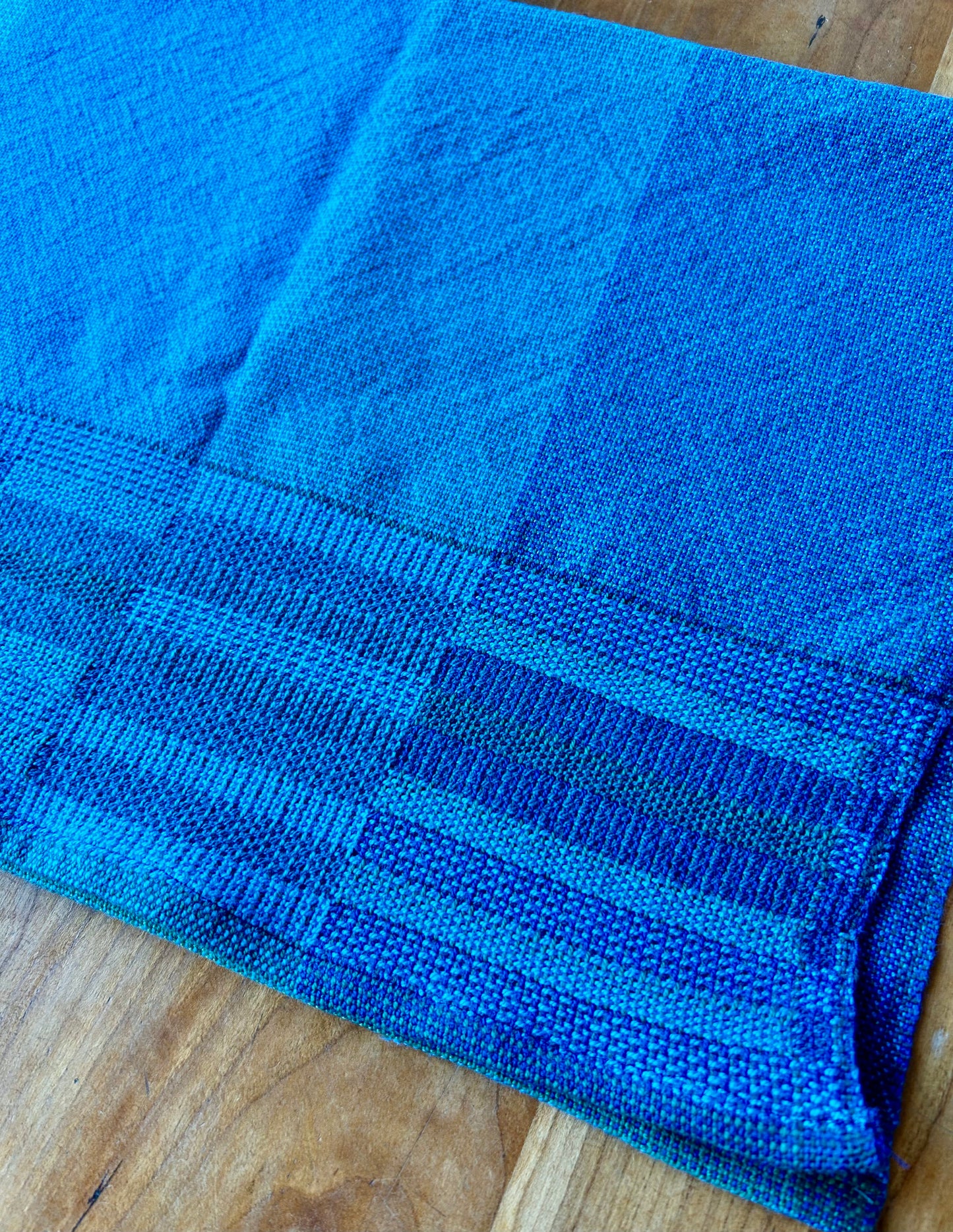 Cotton kitchen towel, handwoven