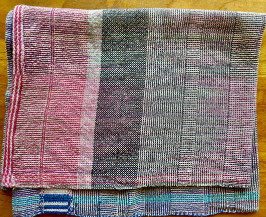 Cotton kitchen towel, handwoven