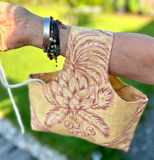 Project bag for knitting, crochet, etc